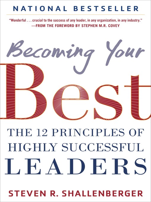 Title details for Becoming Your Best by Steve Shallenberger - Wait list